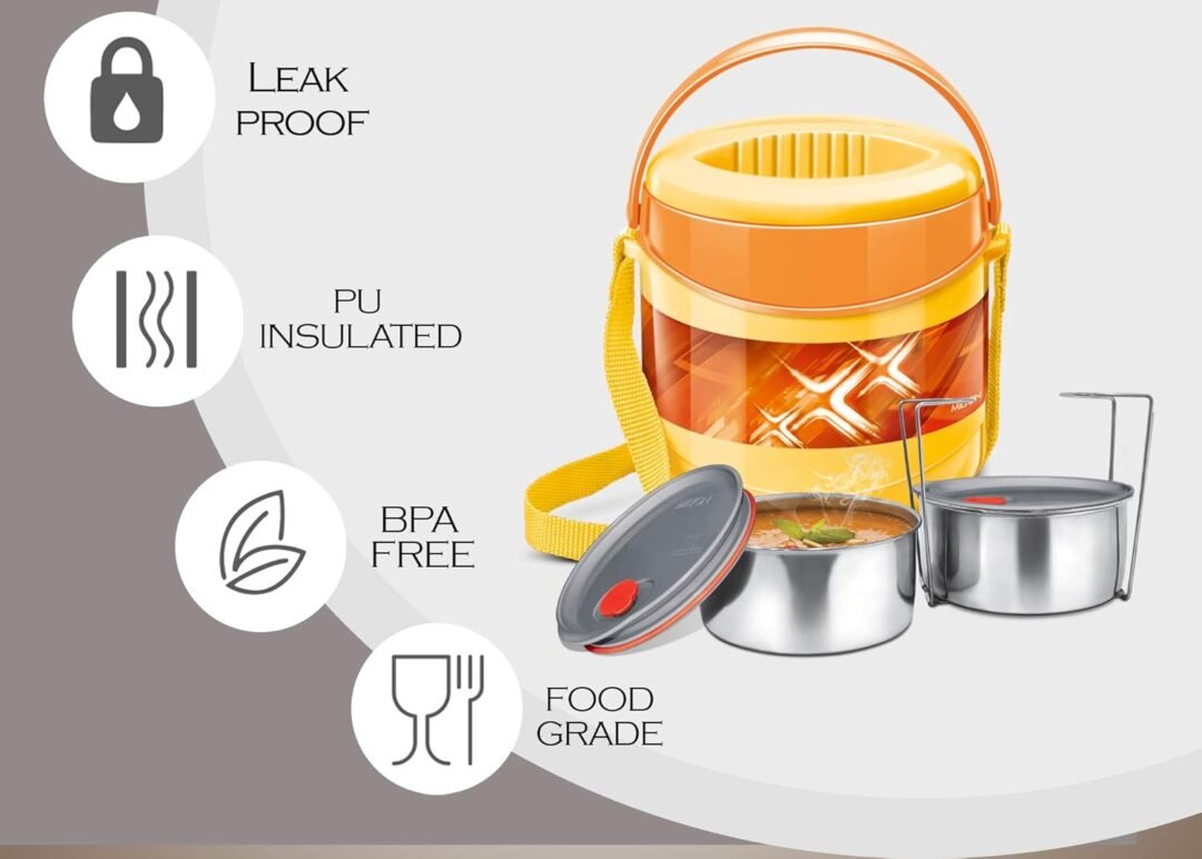 MILTON Econa deluxe 2 Containers Lunch Box