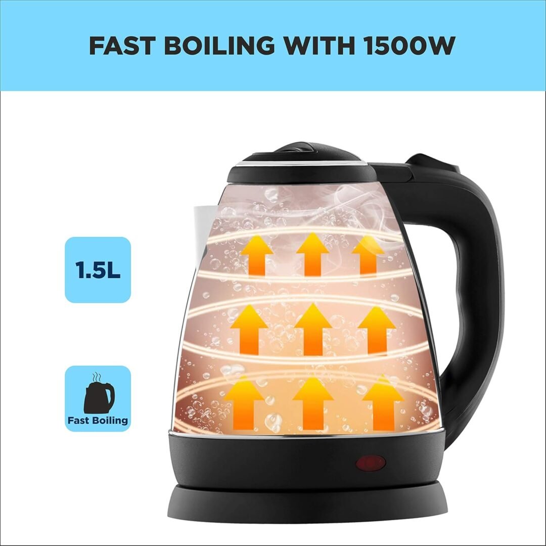 Butterfly EKN 1.5 Litre Stainless Steel Electric Kettle